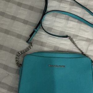 Michael Kors Aqua Crossbody Bag